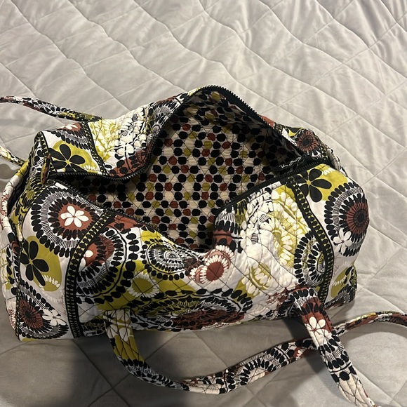 Vera Bradley Floral Quilted Duffel Bag - Picture 9 of 9
